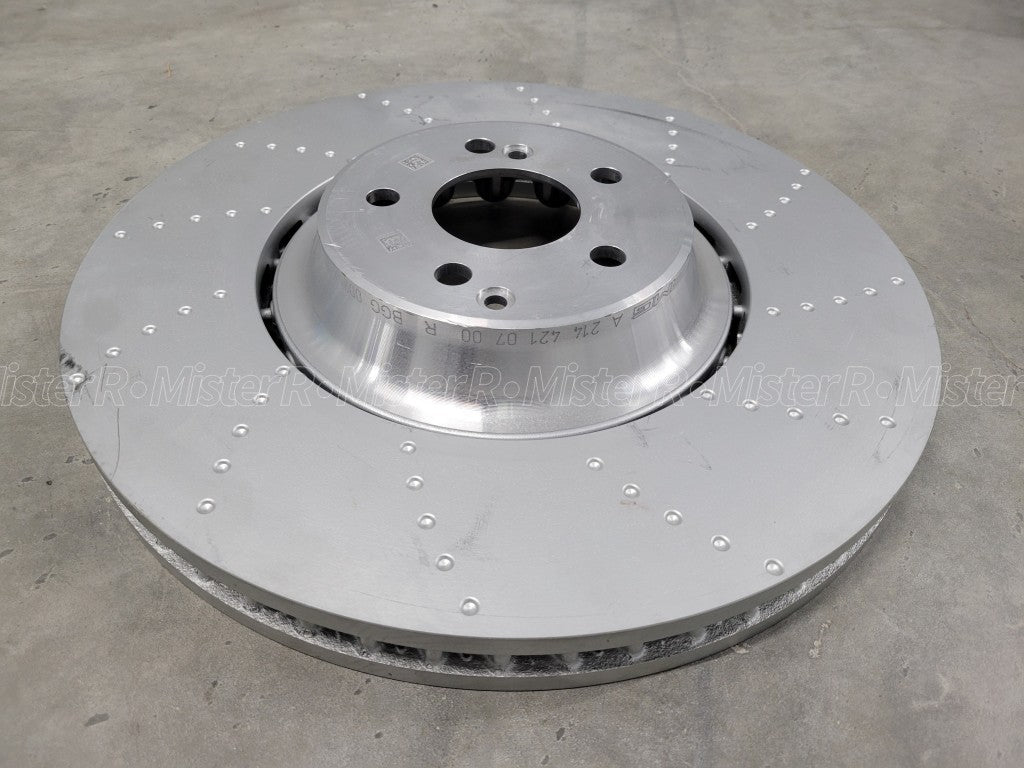 Mercedes-Benz Vented Brake Rotor/Disc • C192 R232 X254 Front Right #A21442107004
