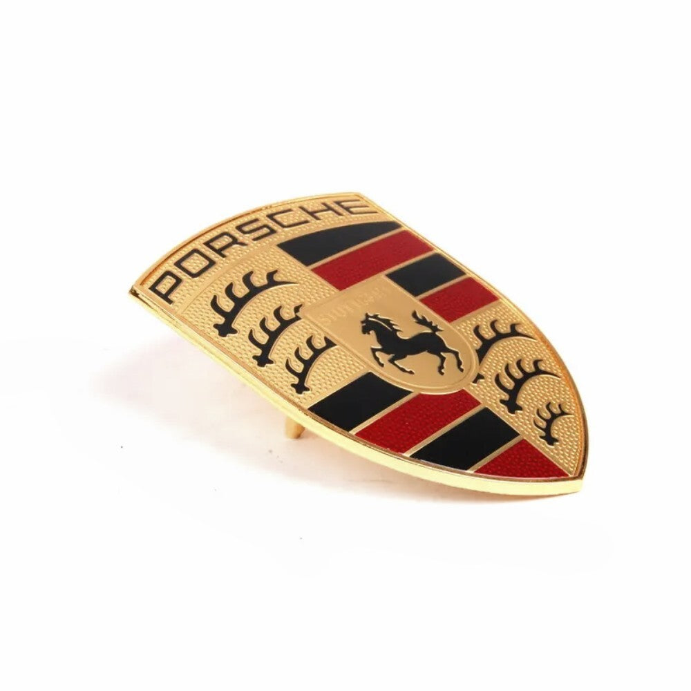 Porsche • Hood Crest Emblem Set • 911 Boxster Cayenne • #9P1853601 #991559211005