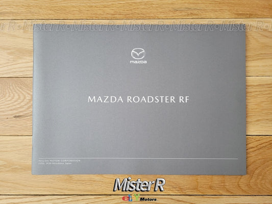 Mazda Miata RF • Original JDM Sales Brochure/Catalog Set • 2020 MX-5 Roadster0