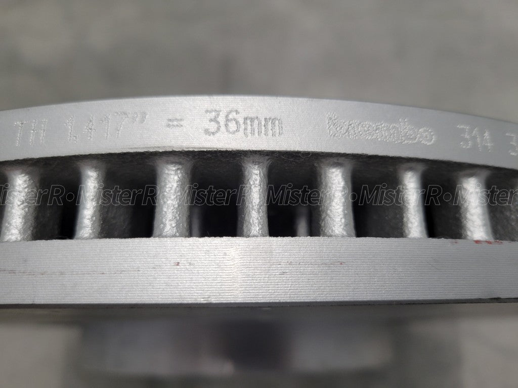 Mercedes-Benz GLE/GLS AMG • Compound Brake Rotor/Disc • Front Left #A167421360015