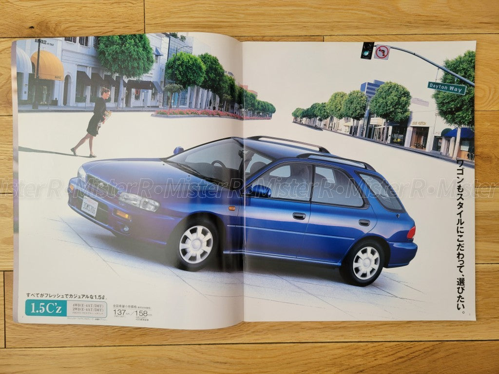 1996 Subaru Impreza Sports Wagon • Original Bug Eye WRX STi • JDM Sales Catalog2