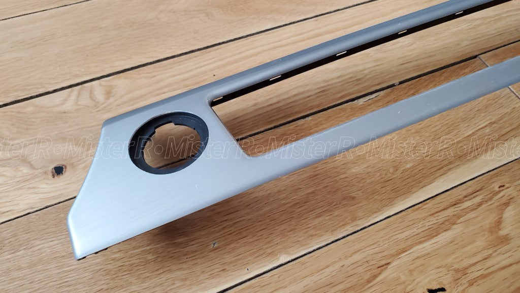 BMW E9X Center Dashboard Trim • Brushed Aluminum • E90 E91 E92 E93 #514591473912