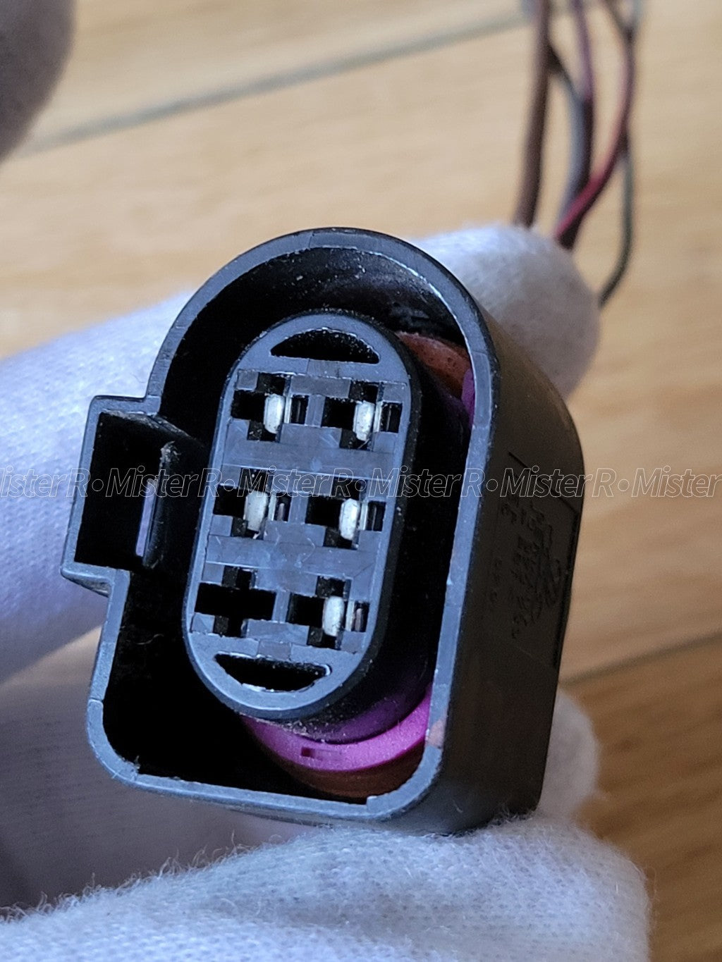 Audi/Volkswagen/Porsche 6-Pin Connector Pigtail Harness • Used OE • #1J09737333