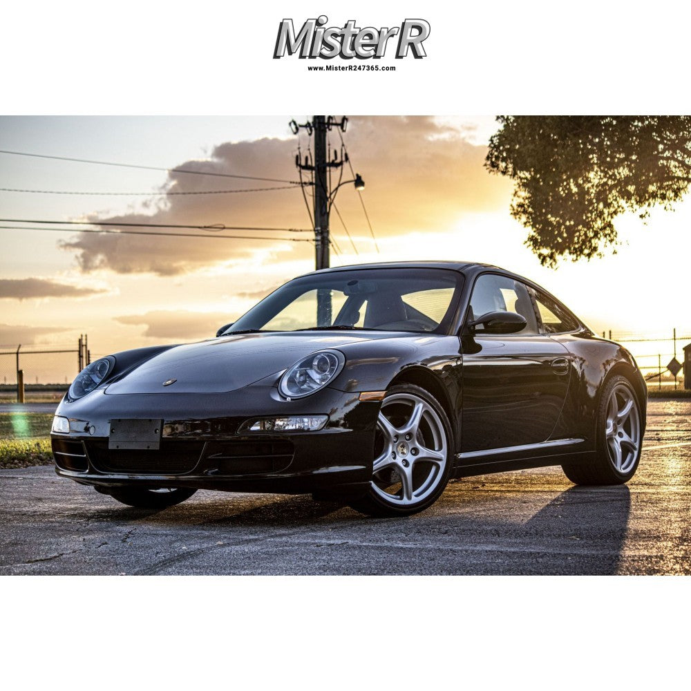 Porsche 997 • 4 Emblem • Titanium Silver • 911 Carrera 4 • #997559241002