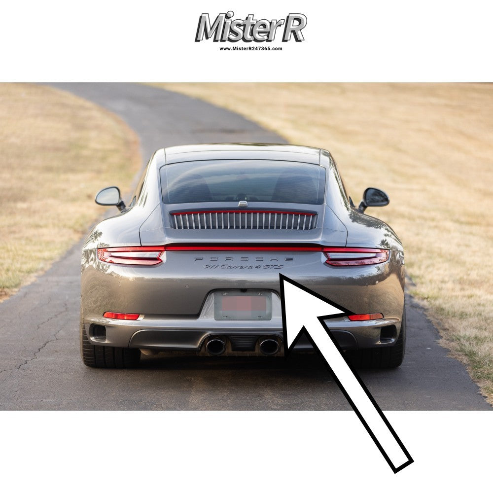 Porsche 991 • GTS Emblem • Black • 911 Carrera 4 Speedster Targa • #991559261001