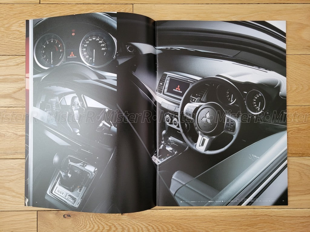 Mitsubishi Lancer Evolution X • Original 2012 Evo 10 JDM Sales Brochure/Catalog3