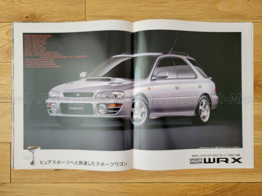 1996 Subaru Impreza Sports Wagon • Original Bug Eye WRX STi • JDM Sales Catalog4