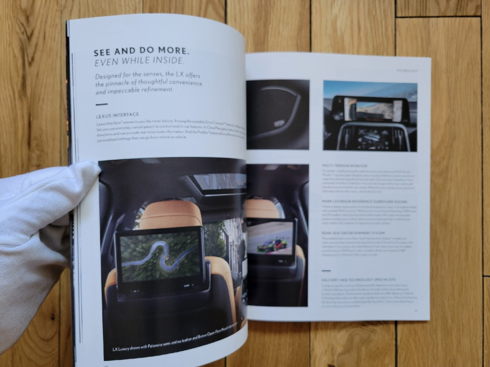 2023 Lexus LX Truck/SUV • Sales Brochure • Original 38 Page Dealer Catalog3