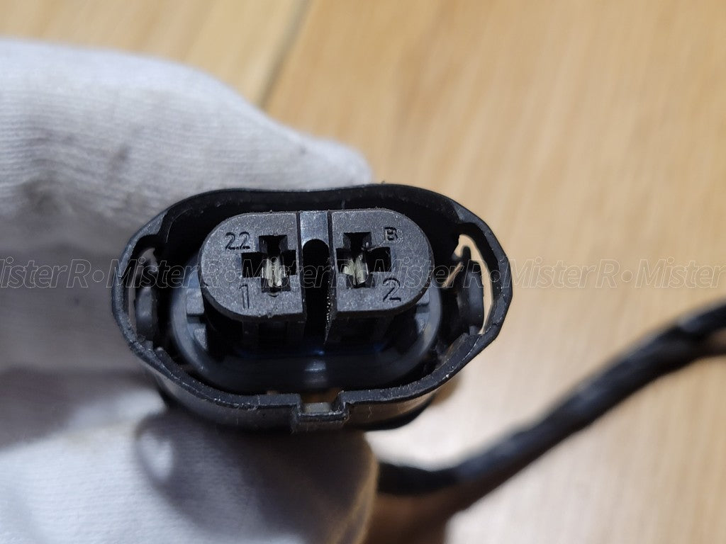 BMW 2-Pin Connector Pigtail Harness • Used OE • #611369073883