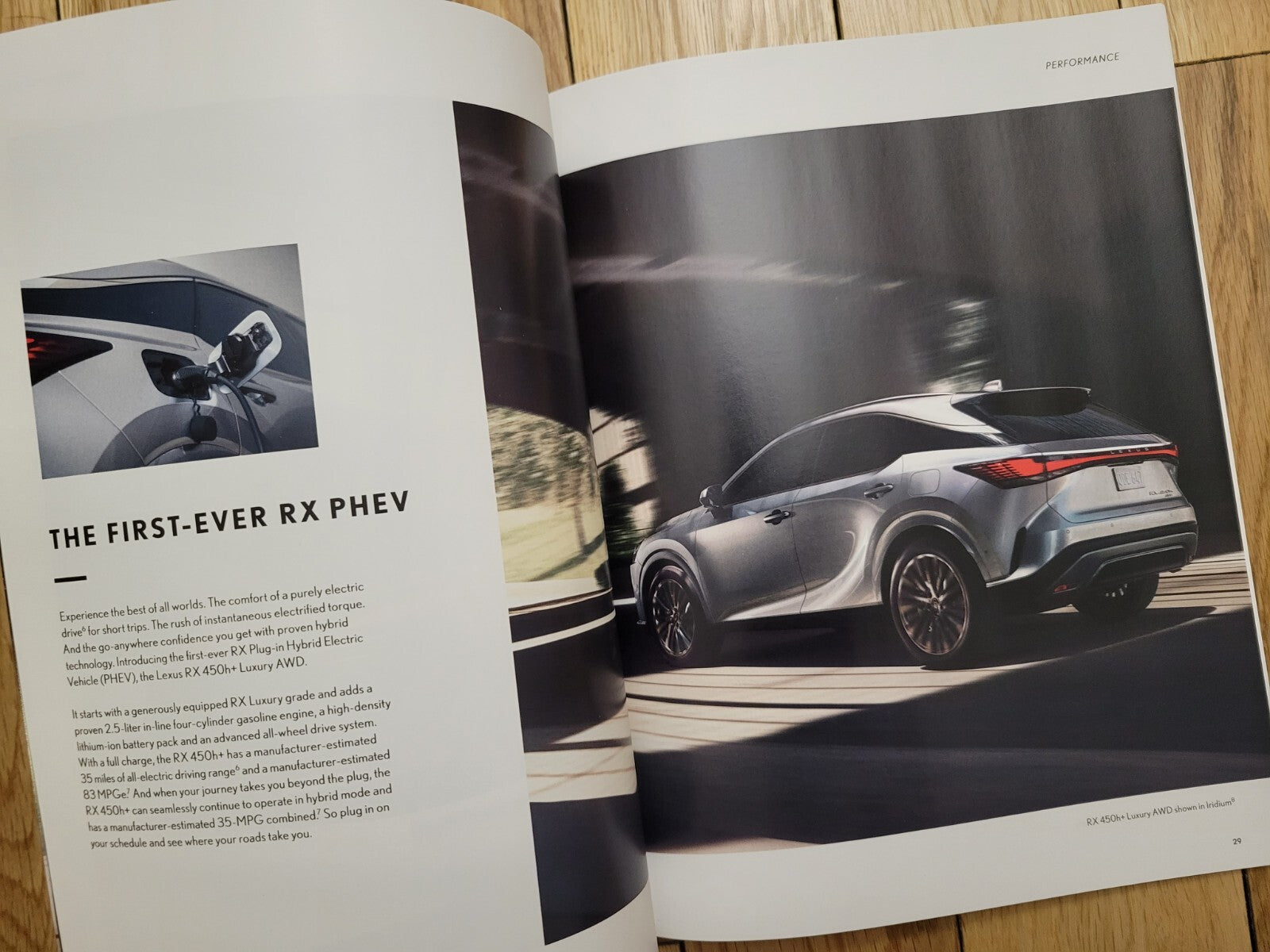 2024 Lexus RX • 350 350h 500h F Sport • Sales Brochure • Original Dealer Catalog2