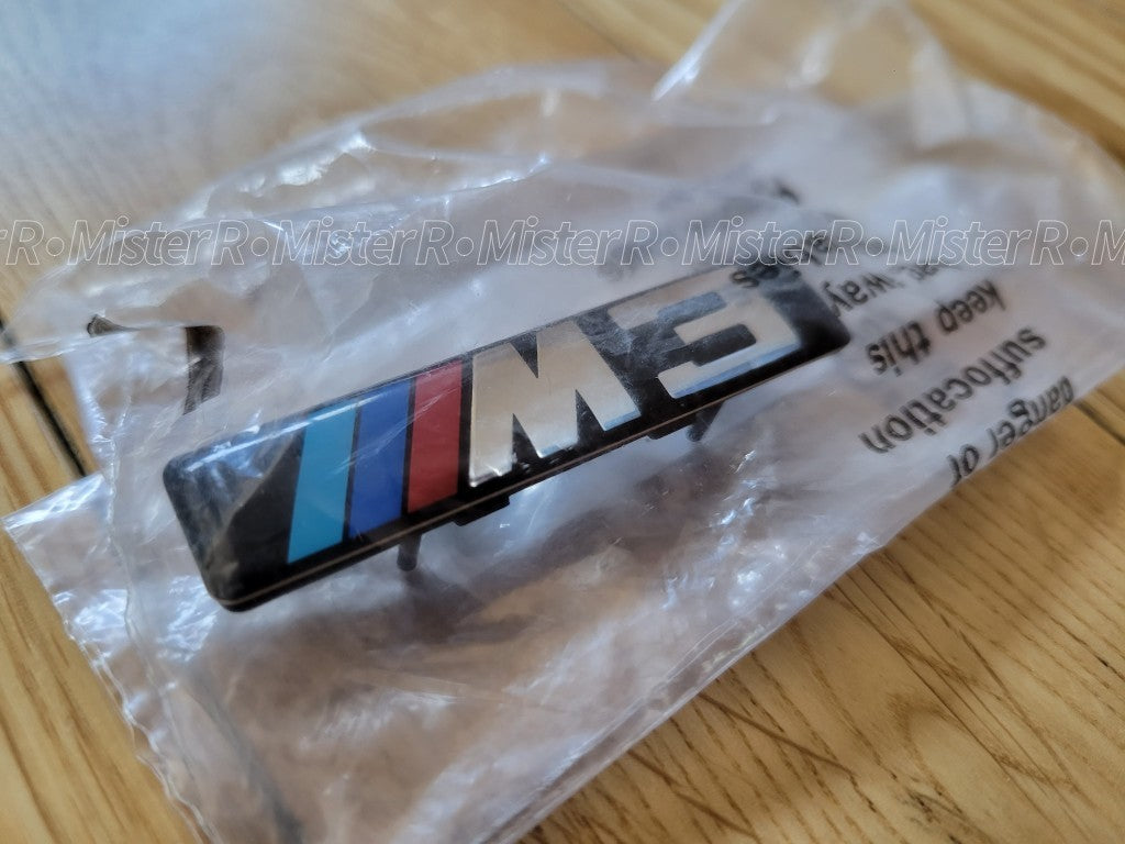 BMW E46 M3 • Front Fender Grille Emblem ×1 • Genuine New OE • #721279006053