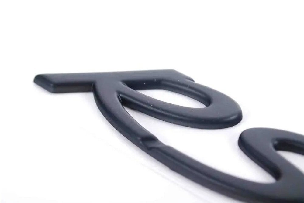 Porsche 911 993 • RS Script Rear Insignia • Black • #9935592410270C1