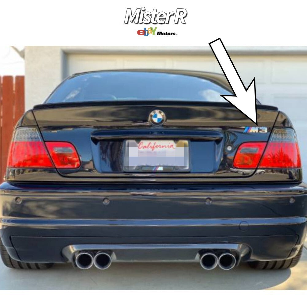 BMW E46 M3 • Rear Trunk Emblem • Genuine OE • S54 • 3 Series • #511478936551