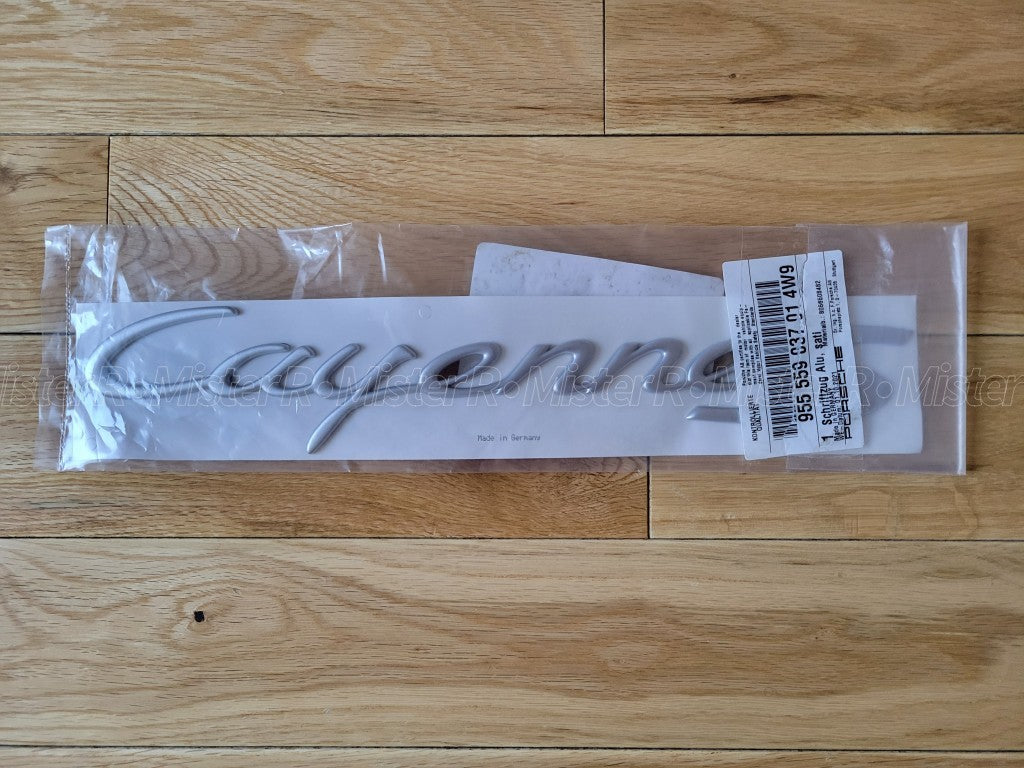 Porsche • Cayenne S Trunk/Decklid Rear Hatch Emblem • 9PA 955 • #955559037014W94