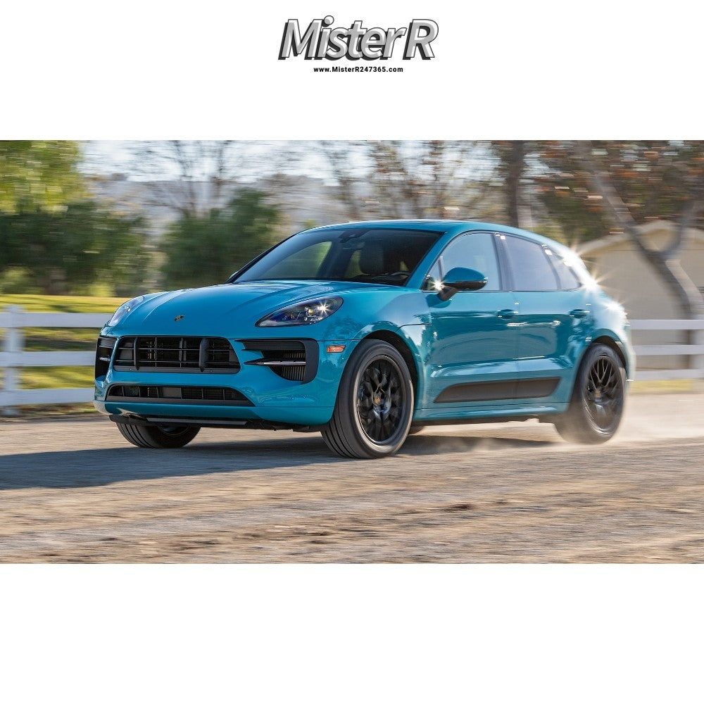Porsche Macan • Brushed Silver License Plate Frame • Genuine OE • #PNA704006008