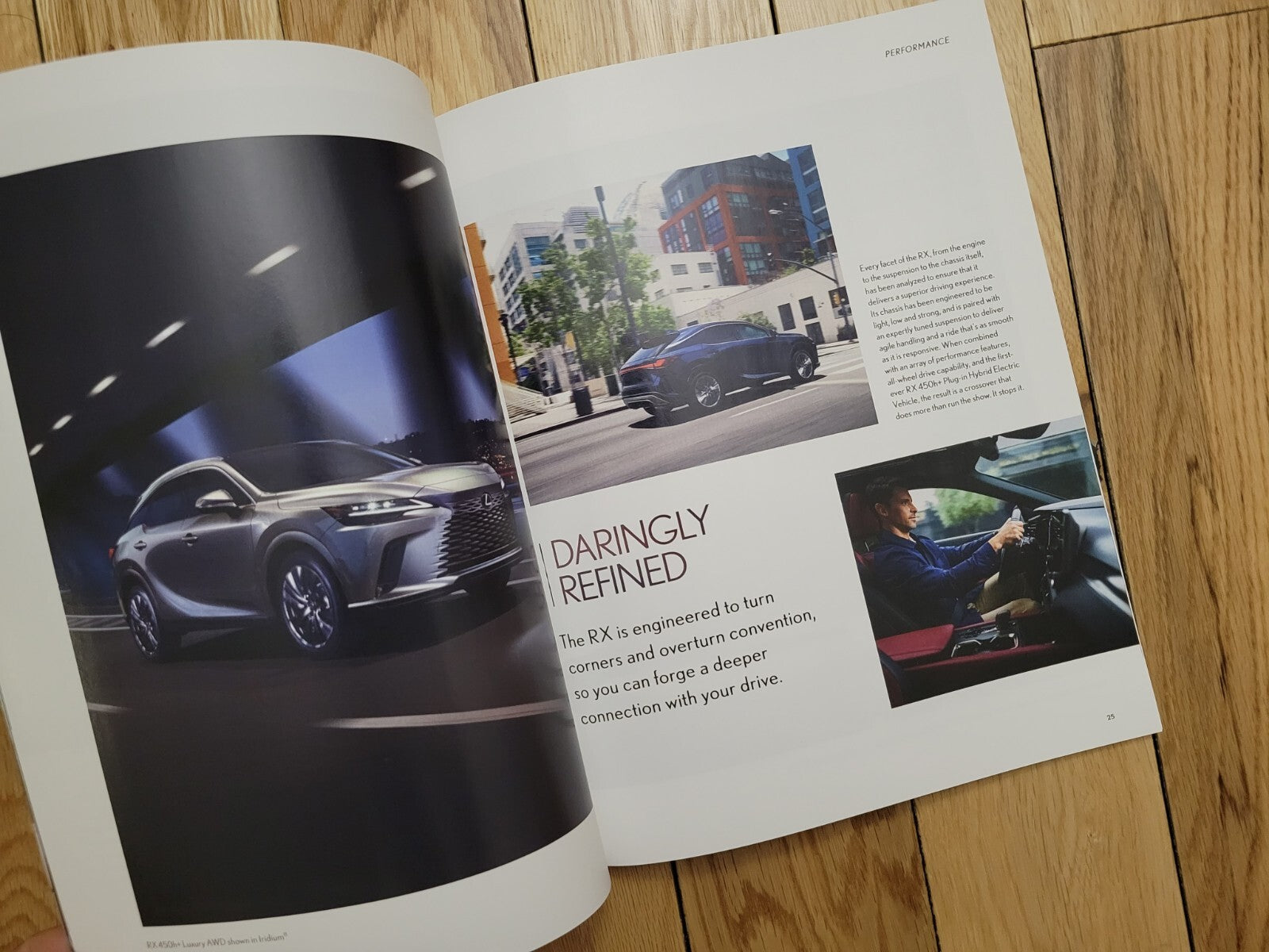 2024 Lexus RX • 350 350h 500h F Sport • Sales Brochure • Original Dealer Catalog1