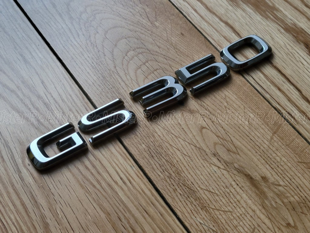Lexus GS 350 • Rear Deck Lid Emblem • Trunk Name Plate • Used OE • #75443-306202