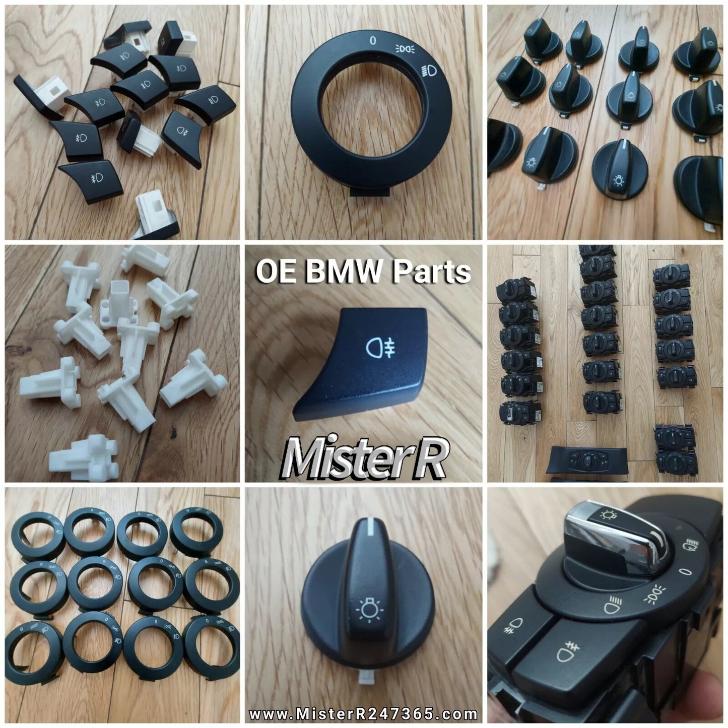 BMW E9X - OE European Circuit Board for Headlight Switch - Rear Fog Illumination7