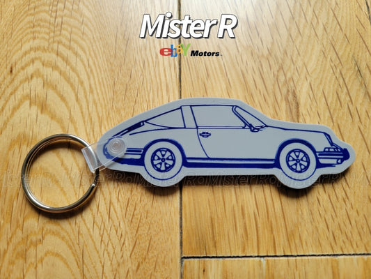 PCARMARKET • Porsche 911 Targa Keychain • Lifestyle Key Fob/Charm • PCar Market0
