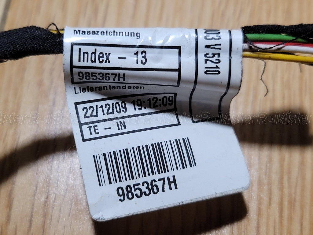 BMW 12-Pin Connector Pigtail Harness • Tyco Used OE • #8364648037