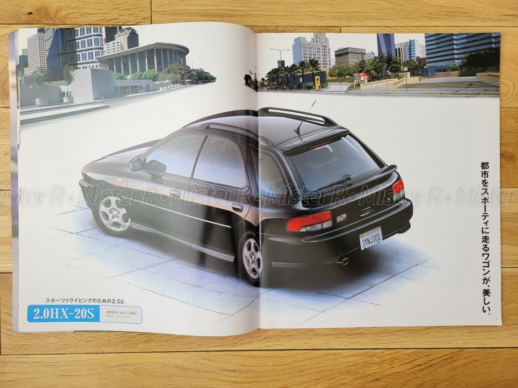 1996 Subaru Impreza Sports Wagon • Original Bug Eye WRX STi • JDM Sales Catalog3