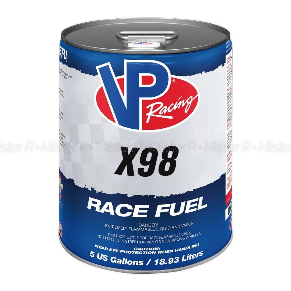 VP Racing X98 • Unleaded E85 Ethanol Race Fuel • 5 Gallon Gas Can/Pail ️  1