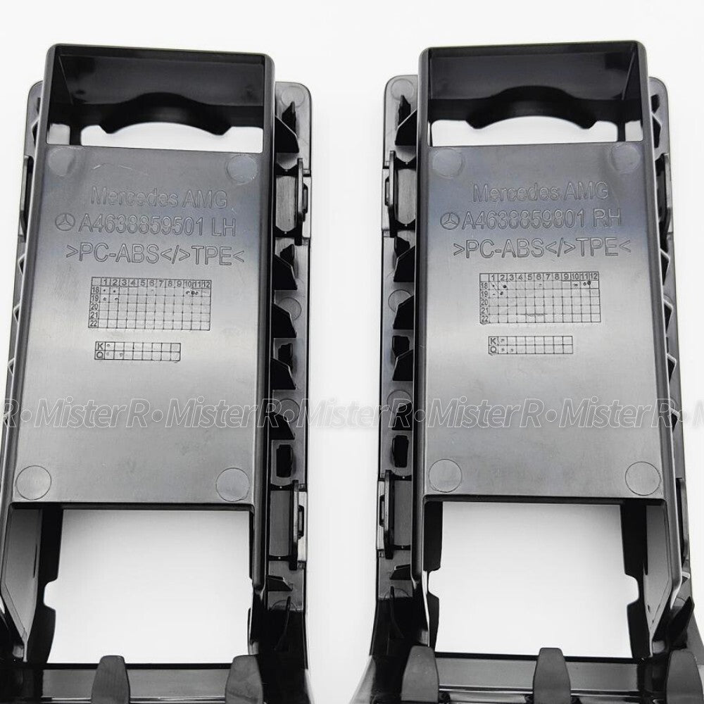 Mercedes-Benz G63 AMG • Jack Plug Cover Set • OE W463 • #4638859501 #46388598017