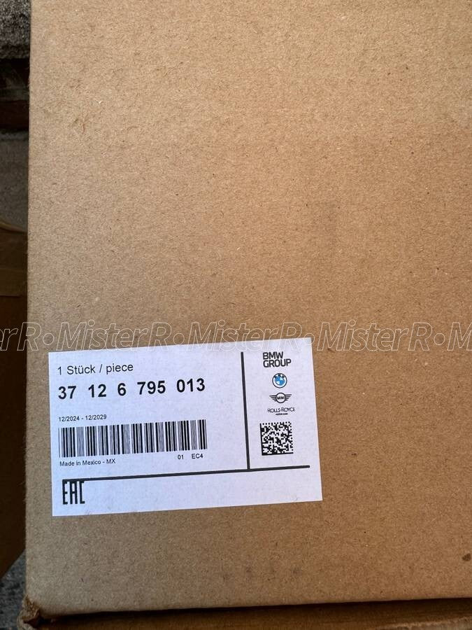 BMW Air Spring Rear Suspension Pneumatic Spring ×2 • X5 X6 F15 F16 #371267950132