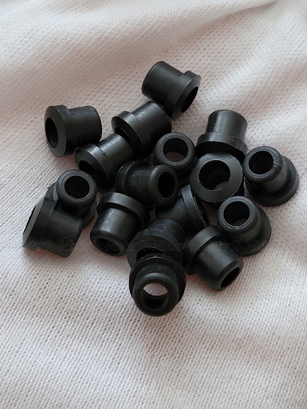 BMW Roundel Emblem Grommets • Black Rubber • Hood/Trunk • Genuine OE 511418074952