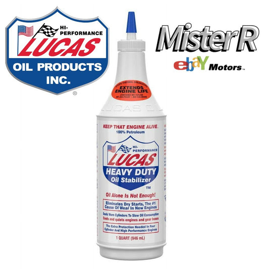 Lucas Oil • Heavy Duty Oil Stabilizer • 1 Quart Bottle • #100010