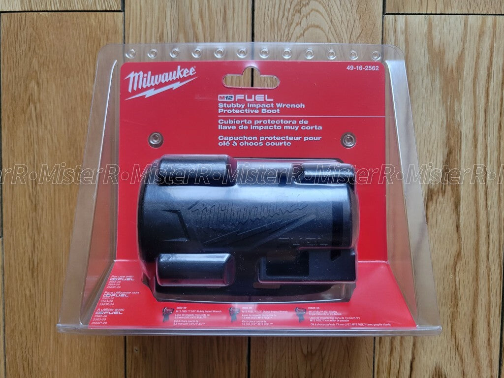 Milwaukee Tools M12 FUEL Gen 2 Stubby Impact Wrench Protective Boot #49-16-25621