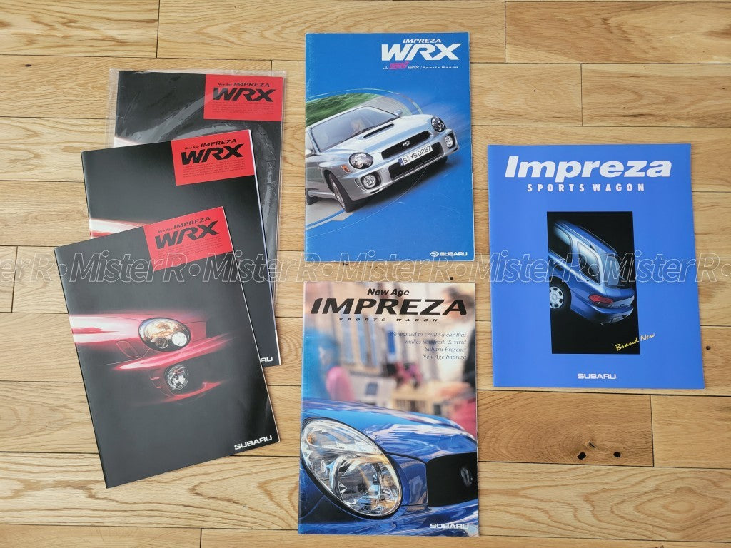 1996 Subaru Impreza Sports Wagon • Original Bug Eye WRX STi • JDM Sales Catalog14