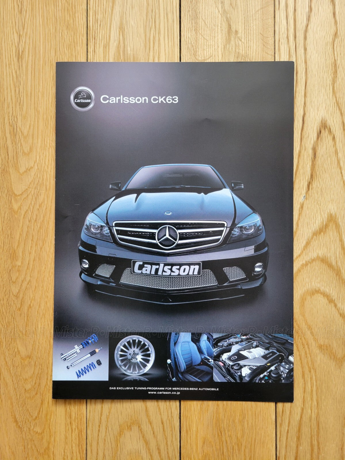 Mercedes-Benz Carlsson CK63 • JDM Tuning Brochure/Catalog • W204 C63 AMG Tuner0