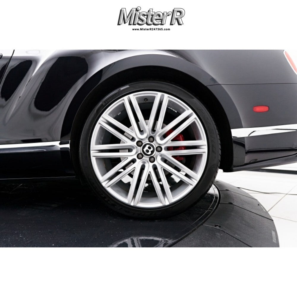 Bentley • Black "B Logo" Center Cap • Continental/Mulsanne New OE • #3W0601170F1