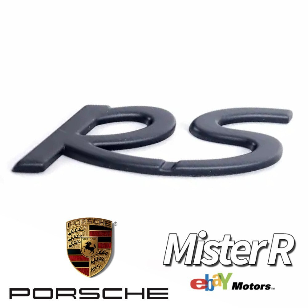 Porsche 911 993 • RS Script Rear Insignia • Black • #9935592410270C0