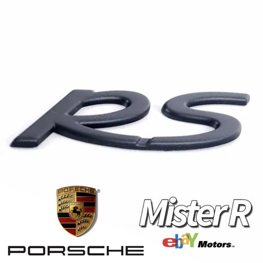 Porsche 911 993 • RS Script Rear Insignia • Black • #9935592410270C0