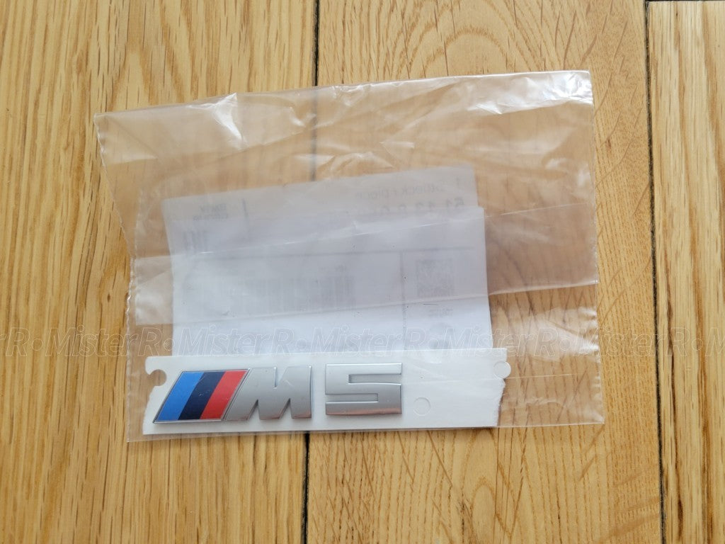 BMW F10 M5 • Front Grille Emblem • Genuine OE • 5 Series • #511380599452