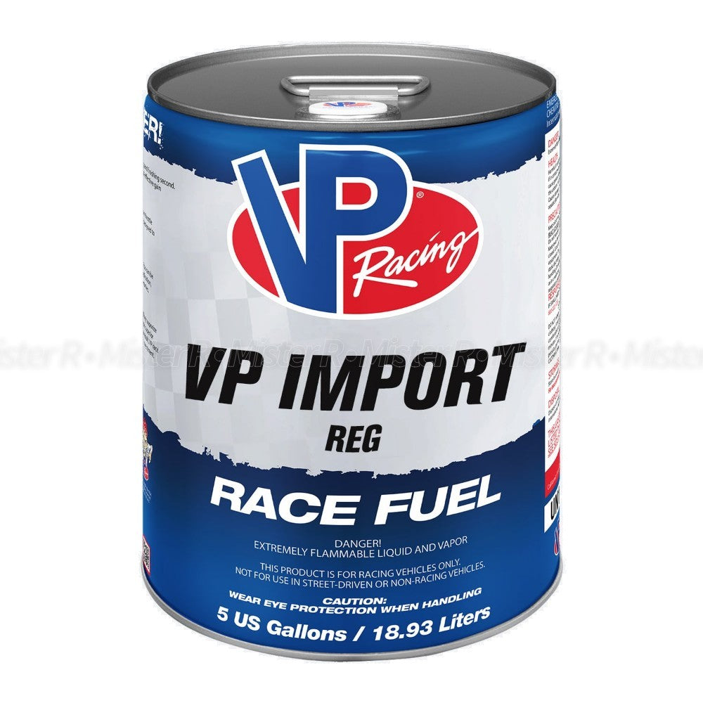 VP Racing Import Reg • Leaded Race Fuel • 5 Gallon Gas Can/Pail ️ 1