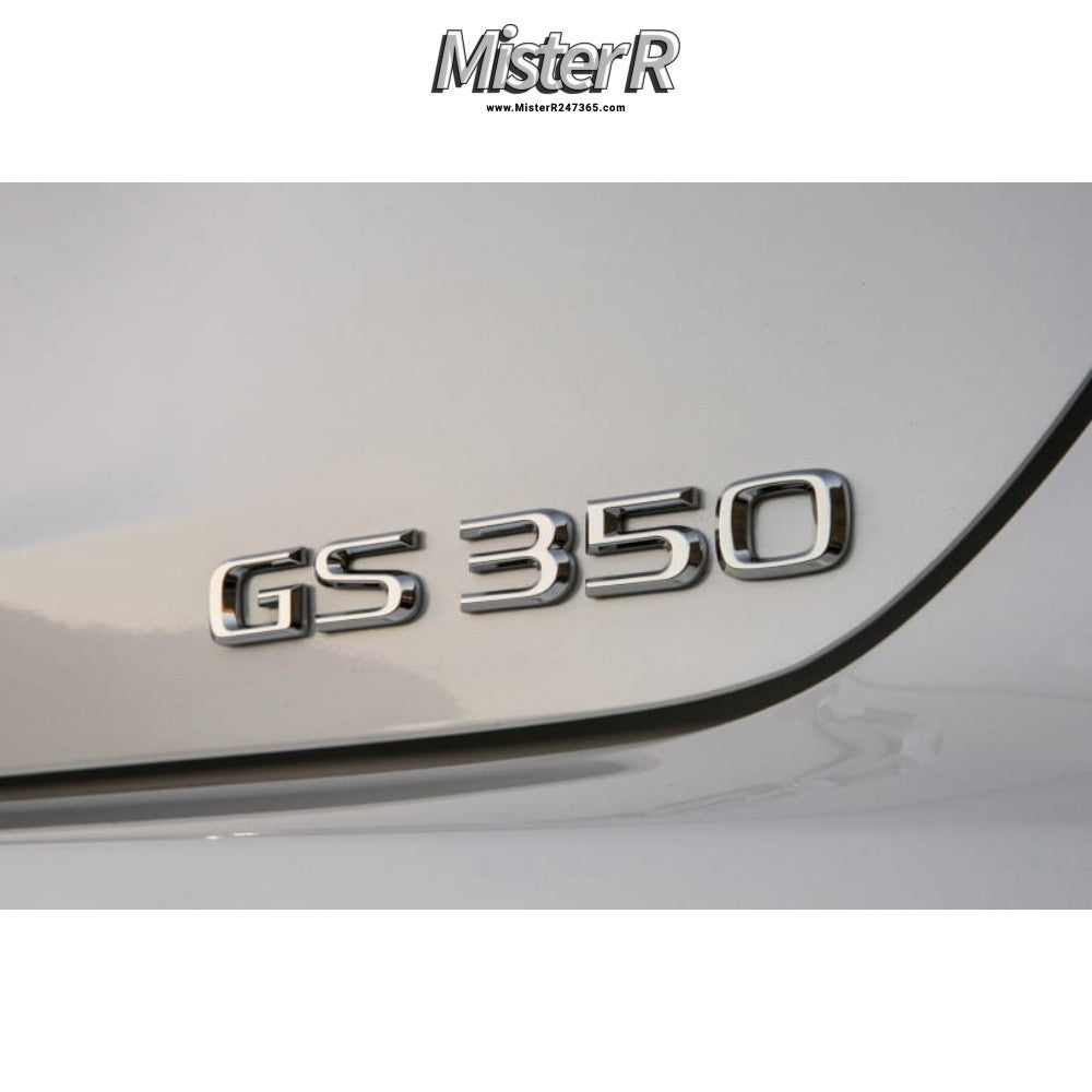 Lexus GS 350 • Rear Deck Lid Emblem • Trunk Name Plate • Used OE • #75443-306209