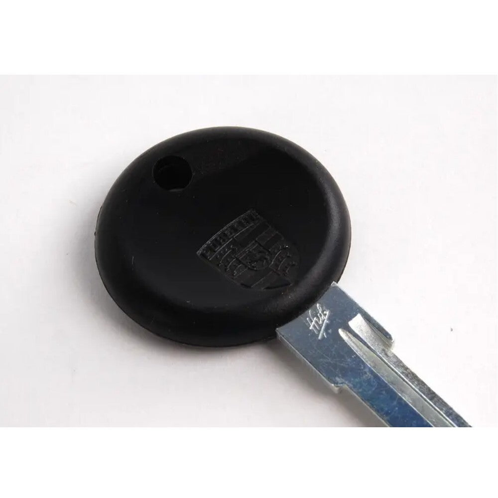 Porsche 924/944 • Key Blank w/ Black Round Head • New OE • #4778372192