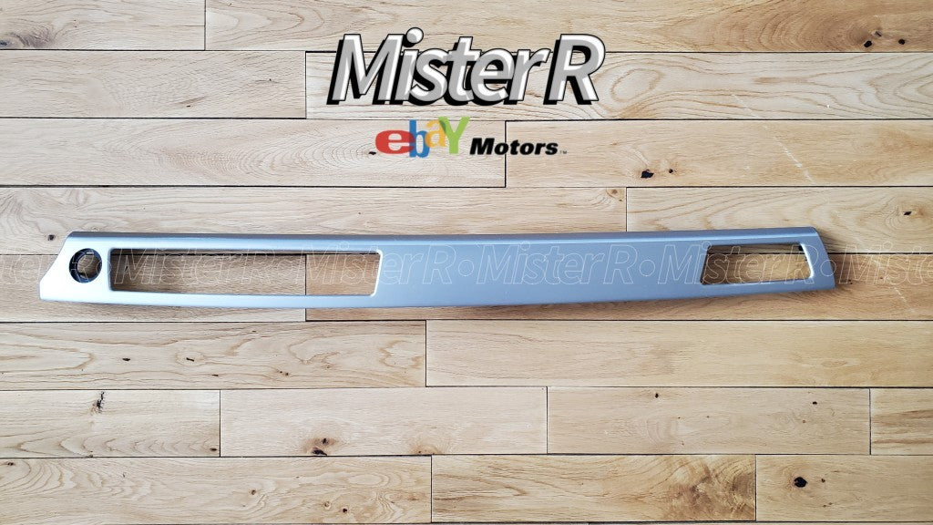 BMW E9X Center Dashboard Trim • Brushed Aluminum • E90 E91 E92 E93 #514591473910