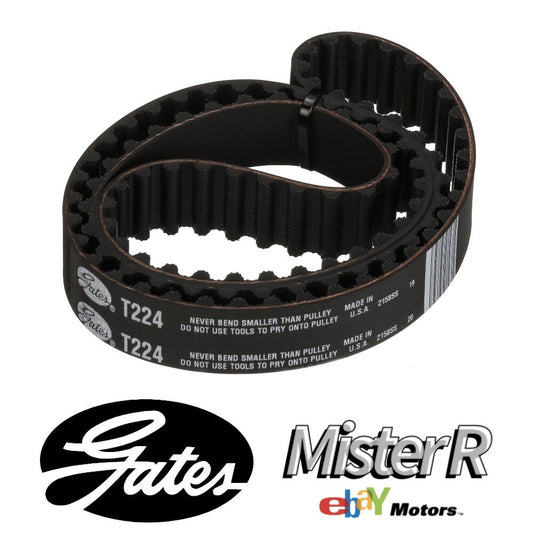 Gates T224 • Premium Timing Belt • Powergrip • Acura EL • Honda Civic/Del Sol 0
