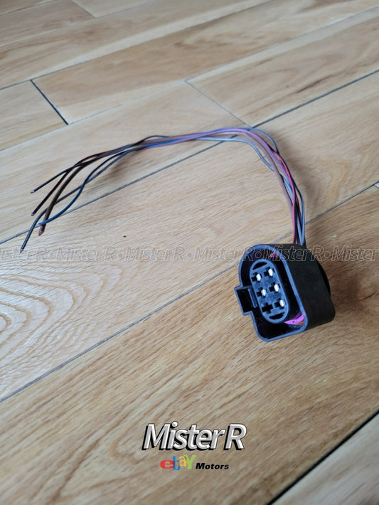 Audi/Volkswagen/Porsche 6-Pin Connector Pigtail Harness • Used OE • #1J09737330