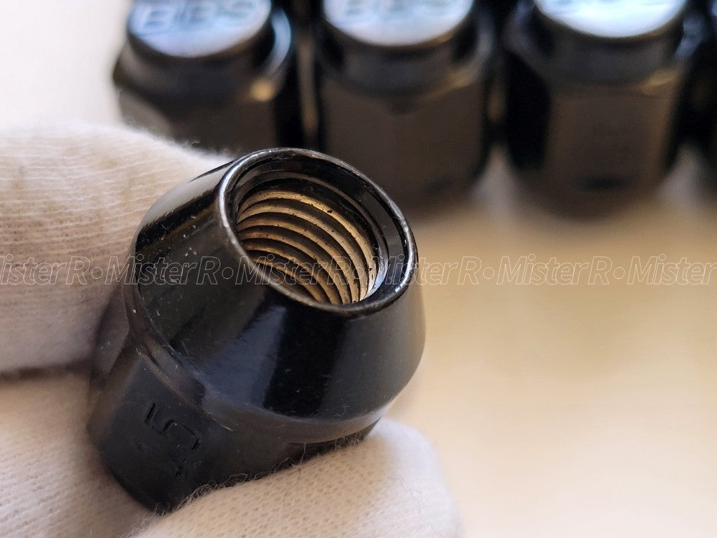 BBS Wheels • Debossed Standard Lug Nut Set • M12x1.5 • Genuine BBS • 20 Pieces8