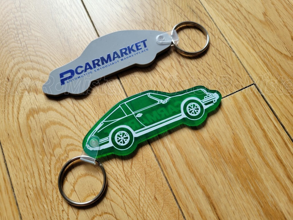 PCARMARKET • Porsche 911 Targa Keychain • Lifestyle Key Fob/Charm • PCar Market3