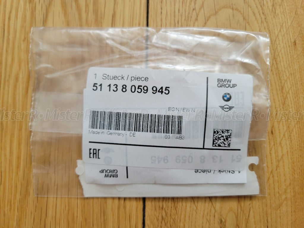 BMW F10 M5 • Front Grille Emblem • Genuine OE • 5 Series • #511380599456