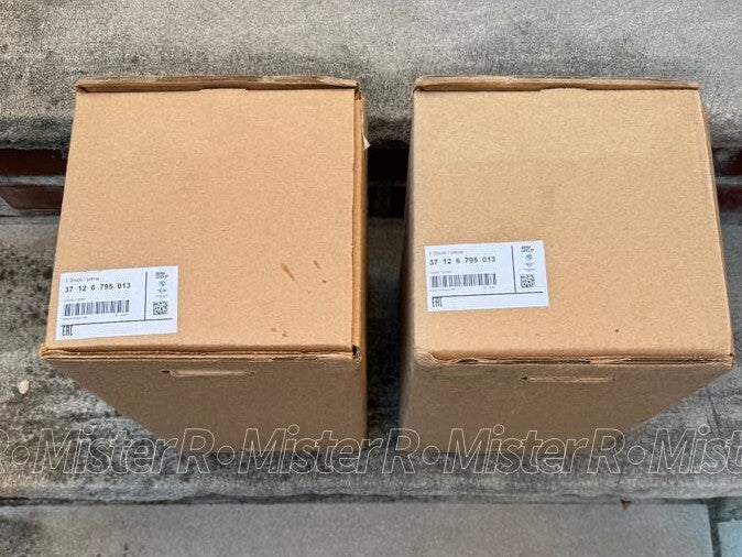 BMW Air Spring Rear Suspension Pneumatic Spring ×2 • X5 X6 F15 F16 #371267950131