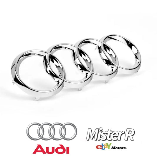 Audi • Front Grille Chrome Emblem • B8 A4 S4 Quattro • #8K08536050