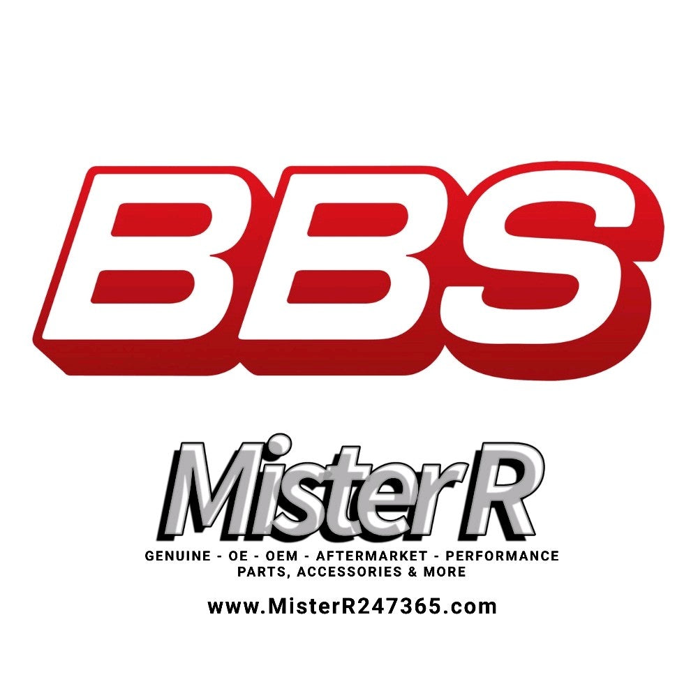 BBS Wheels • Gold/Black Lip Decals • 50th Anniversary • Set of 12 Vinyl Stickers11