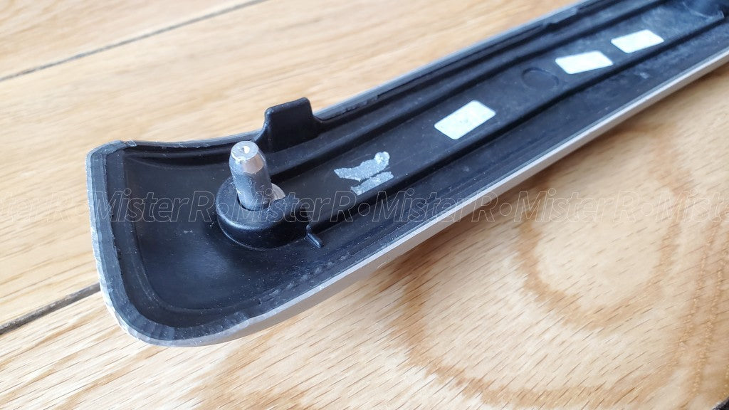 BMW E92/E93 • Rear Interior Trim Strip • Left • Brushed Aluminum • #514191736957